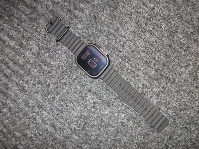 Apple Watch Ultra 2 49mm GPS+Cell Titanium w Black Ocean Band MX4P3LW/A A2986 - Image 1 of 3