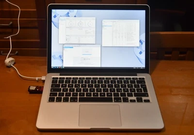 notebook pc portatile Macbook Pro 13 i7 16GB RAM A1502 13" buone condizioni os x - Immagine 1 di 4