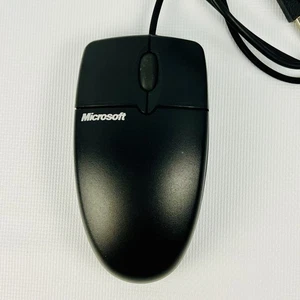 Microsoft IntelliMouse mit Rad - Model X08-15040 - USB Ball Maus (Schwarz) - Bild 1 von 13
