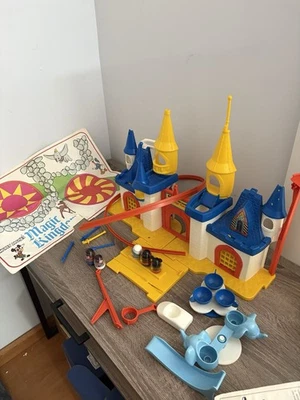 1977 Hasbro Disney Magic Kingdom Conjunto Mickey Mouse Weebles Caixa - Imagem 1 de 4