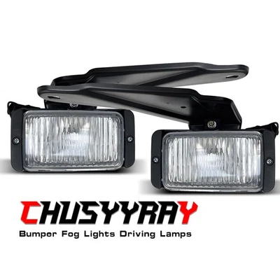 Faros antiniebla halógenos cromados para Chevrolet C1500 C2500 K1500 K2500 1988-1999 2000 Foto 1 de 4