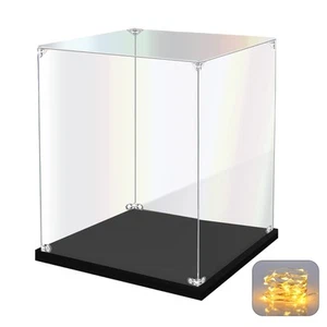 Acrylic Display Case for Collectibles Assemble Clear Acrylic Display Box for ... - Picture 1 of 6