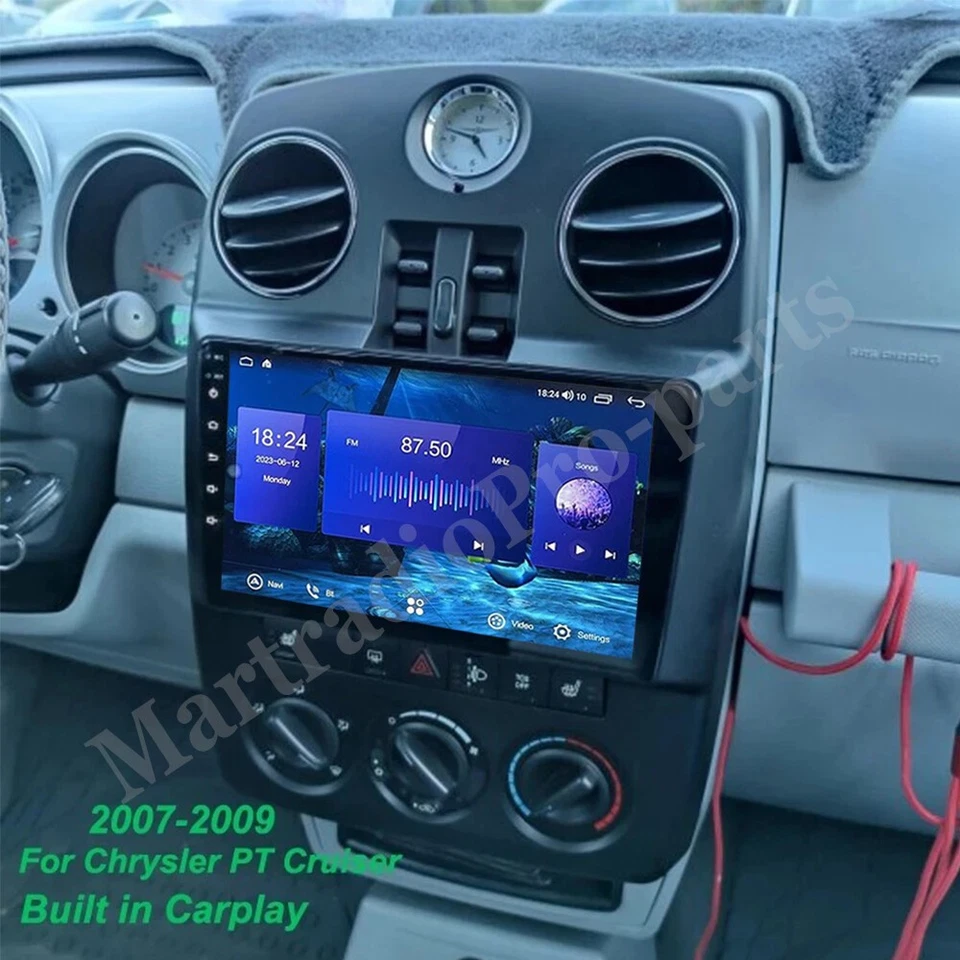 For 2006-2010 Chrysler PT Cruiser Android 15 Navi CarPlay Car Stereo Radio GPS - Изображение 1 из 4