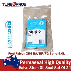 Permaseal Valve Stem Oil Seal Set Of 24 For Ford Falcon XR6 BA/BF/FG Barra 4.0L - Picture 1 of 6