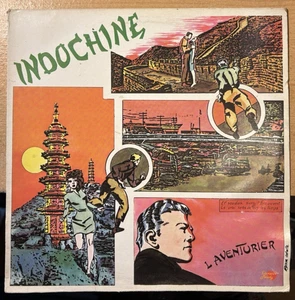 INDOCHINE * L'AVENTURIER * ORIGINAL FRENCH LP CLEMENCE MELODY 201959 PLAYS GREAT - Picture 1 of 4