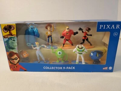 НОВЫЙ коллекционный набор из 9 фигурок Mattel Disney Pixar Вуди Базз Салли Немо - Изображение 1 из 2