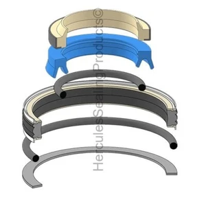 6630443-7 Kit de sellado de cilindro de dirección para Volvo A25C - Imagen 1 de 1