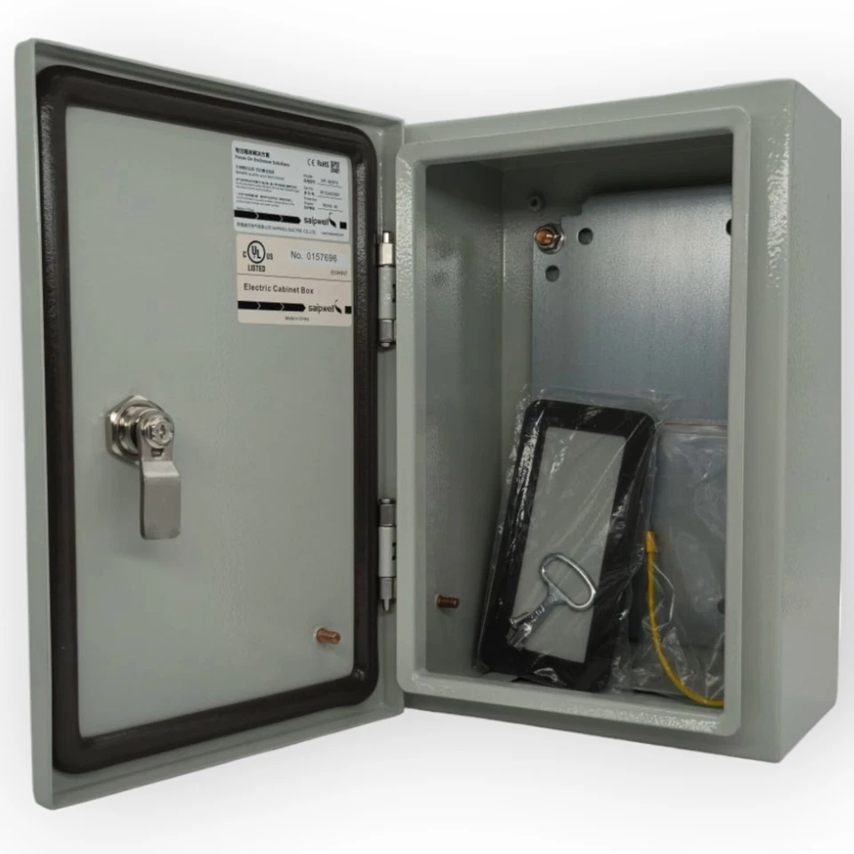 Schaltschrank Verteilerschrank Stahlblech Leergehäuse Industriegehäuse UL IP65 - Bild 1 von 1