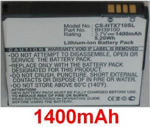 Batterie 1400mAh type BH39100 Pour HTC PH39100, Raider 4G, Velocity 4G - Photo 1 sur 1