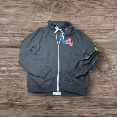 NWT Camp David Black Zip Hoodie With Graphic Design Size L - Image 1 of 4