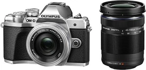 Olympus OM-D E-M10 Mark III Spiegellose Digitalkamera mit 14-42mmEZ & 40-150mmR - Bild 1 von 8
