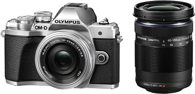 Olympus OM-D E-M10 Mark III fotocamera digitale mirrorless con 14-42 mmEZ e 4... - Immagine 1 di 4