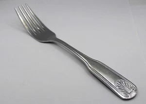 Winco Toulouse Fork Shell Pattern 18/0 Stainless 7¾" Dinner Fork Replacement - Picture 1 of 12