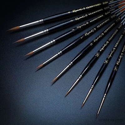 Raphael Kolinsky Sable 8404 Series Brushes Full Range Combined Shipping - Image 1 of 4