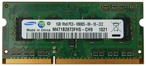 M471B2873FHS-CH9 Samsung 1GB PC3-10600 DDR3-1333MHz non-ECC Unbuffered CL9 204-P - Picture 1 of 1