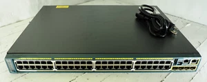 CISCO Catalyst 2960S WS-C2960S-48FPS-L V04 48 Port 4 SFP Port Networking Switch - Picture 1 of 9