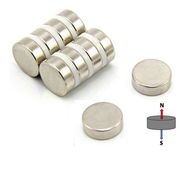 N42 Neodymium Rectangular Magnet - 2.5mm x 7mm x 2.5mm thick