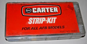 KIT DE TIRAS MOPAR CARTER AFB 426 CARGADOR HEMI CUDA CHALLENGE GTX SUPERBIRD NUEVO DE STOCK - Imagen 1 de 6