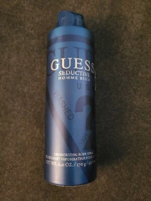 Дезодорирующий спрей для тела GUESS SEDUCTIVE HOMME BLUE 6,0 унции мужской (G1) - Изображение 1 из 2