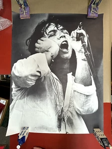 Póster de personalidad Eric Burdon The Animals vintage en blanco y negro - Imagen 1 de 6