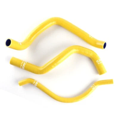 Yellow Silicone Radiator Pipe Kit for Suzuki GSXR750 GSXR600 2000 2001 2002 2003 Foto 1 de 4