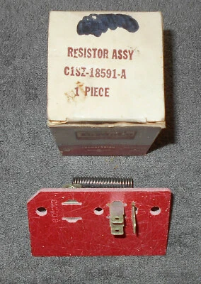 Ford Thunderbird Lincoln Continental 1961 1962 1963 NOS calefacción soplador resistencia Foto 1 de 3