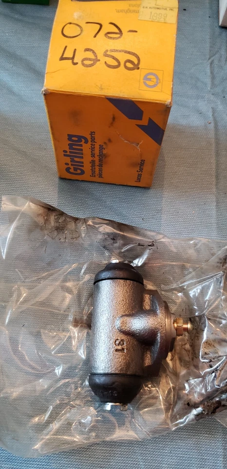 para FIAT 128 850 1966-79 CILINDRO RUEDA TRASERA NUEVO STOCK ANTIGUO 072-4252 Foto 1 de 1