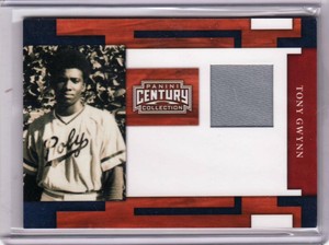 2010 Panini Century Collection Tony Gwynn Game Worn Jersey Padres 29/250 