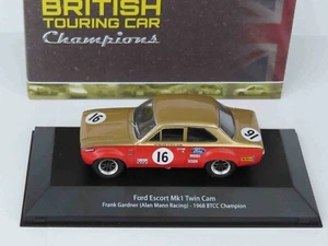DIE-CAST CAR FORD ESCORT MK1 TWIN CAM FRANK GARDNER 1968 - BTCC CHAMPION 1:43 - Imagen 1 de 1