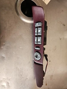 1997 Chevrolet Suburban Drivers Door Master Window Lock Switch Oem Maroon - Picture 1 of 4
