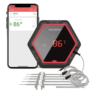 Digital meat thermometer bluetooth IBT-6XS grill kitchen remote candy grill APP - Picture 1 of 14