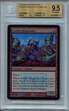 MTG Goblin Ringleader BGS 9.5 MTG FNM Promos Magic Foil card Amricons 6717