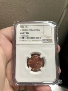 Cheerios Cent 2000 MS67 RD - Picture 1 of 2