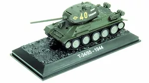 T-34/85 - 1944 tank diecast 1:72 model (Amercom BG-30) - Picture 1 of 2