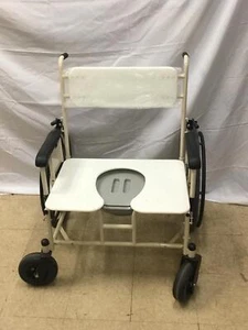 New Gendron 5215 Bariatric Shower Commode Chair 750lb Capacity Free Shipping - Picture 1 of 11