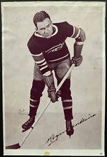 1934-35 Canada Starch Crown Brand Premium NHL Hockey Photo #80 Roger Jenkins 