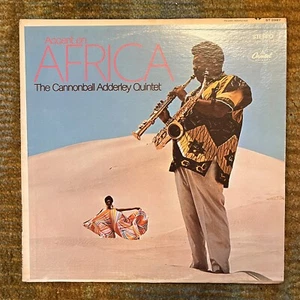The Cannonball Adderley Quintet Accent On Africa Capitol Records ST-2987 VG+ - Picture 1 of 5