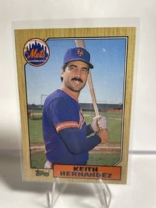 1987 Topps - #350 Keith Hernandez - Picture 1 of 2