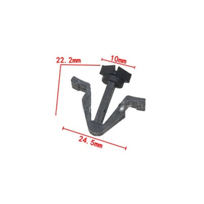 10 piezas clips de retención de moldura de rejilla de radiador de automóvil para Nissan Foto 1 de 2