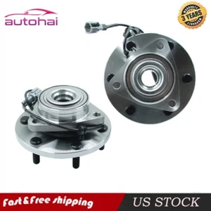 Par (2) de bujes de cojinete de rueda delantera para Nissan Armada Titan Infiniti QX56 2004-2007 - Imagen 1 de 11