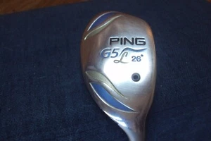 Ping G5L 26 deg hybrid ULT50 ladies graphite 38" - Picture 1 of 4