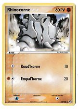 Carte pokémon Rhinocorne 62/106 Emeraude Bloc EX - FR 🔥
