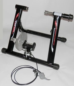 Travel Trac Century V Fluid + Adjustable Resistance Indoor Cycling Bike Trainer  - Picture 1 of 10