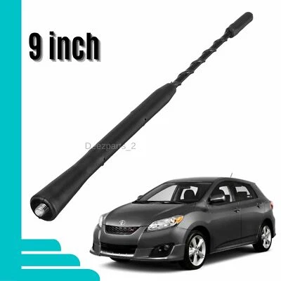 Antena 9" negra para Toyota Matrix 2003-2013 Foto 1 de 4