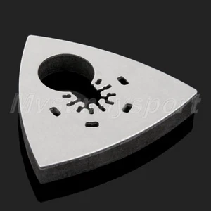 93mm Triangular Sanding Pad Multi Tool Oscillating Sander Saw Blade Pad Tool - Picture 1 of 10