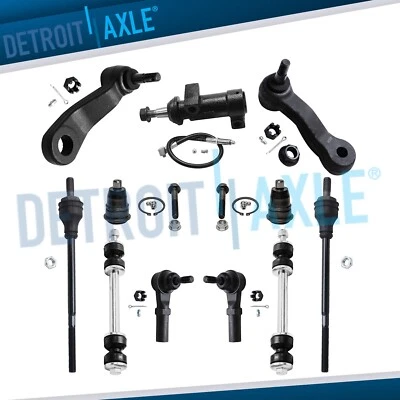 11pc Front Sway Bars Tie Rods Kit for 2003-2008 Chevy Express Savana 2500 3500 - Image 1 of 4
