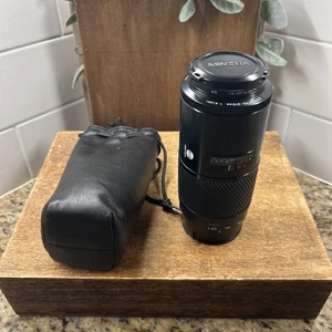 Teleobjetivo Minolta AF Zoom 70-210 mm f/4 “Beercan” con estuche - Japón - Excelente - Imagen 1 de 5