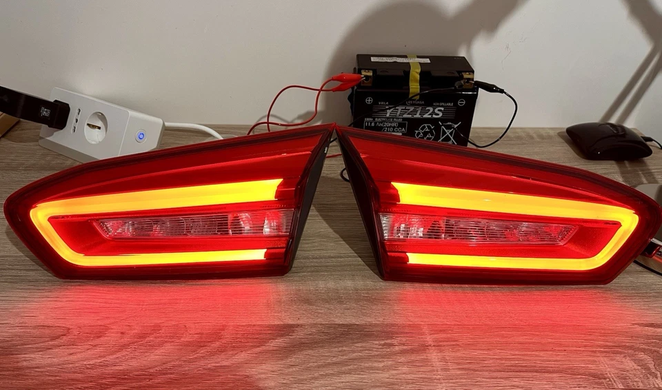 STOP FARO FANALE POSTERIORE DX E SX FORD FOCUS 4 IV MK4 HN ORIGINALE COPPIA - Immagine 1 di 4