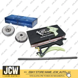 DAYCO Timing Chain Kit&VVT Gears for 06-16 BMW 135i 335i X6 740I Z4 E89 E93 3.0L - Picture 1 of 6
