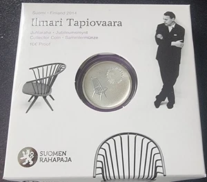 Finnland 10 Euro 2014 Spiegelglanz Ilmari Tapiovaara 500 Silber - Bild 1 von 3
